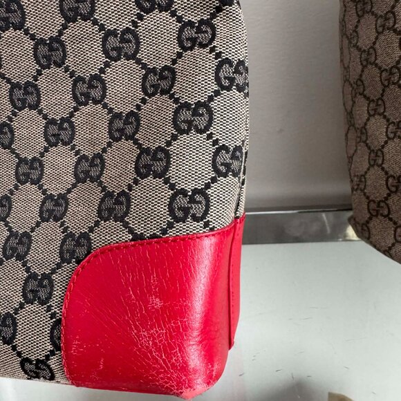Authentic Vintage Gucci GG Canvas Shoulder Bag - Picture 9 of 17